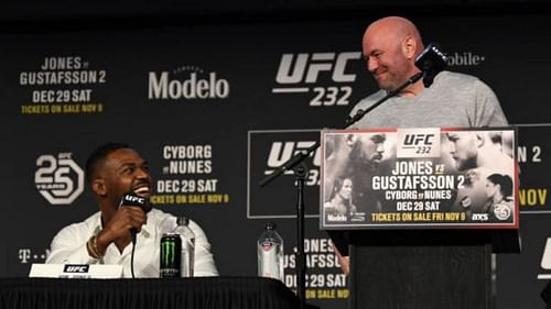 UFC President Dana White says he and Jon Jones had a 'really good phone conversation'