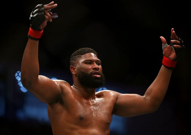 Curtis Blaydes warns Jon Jones he will end up like Nate Robinson if he steps up to heavyweight