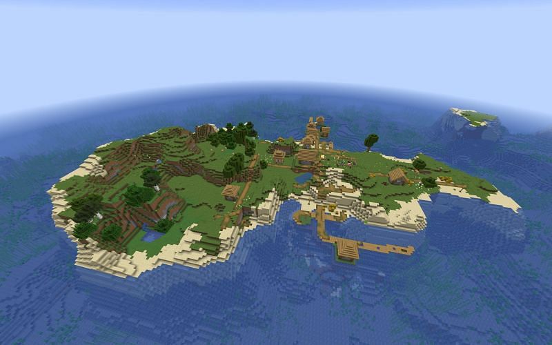 minecraft ps3 island seed