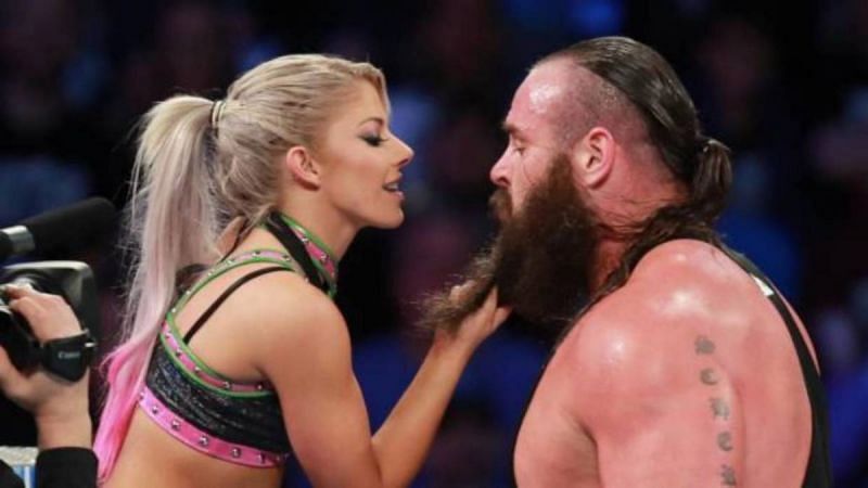 Alexa Bliss and Braun Strowman