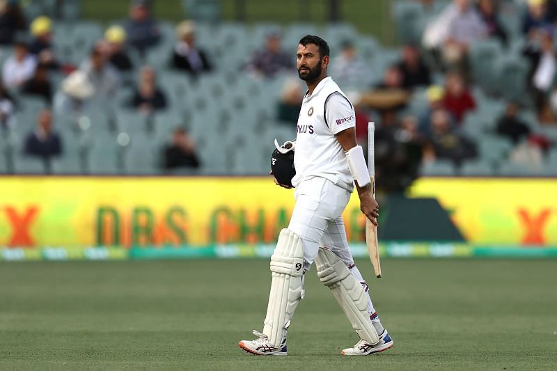 Pujara played a very slow knock in the first innings.