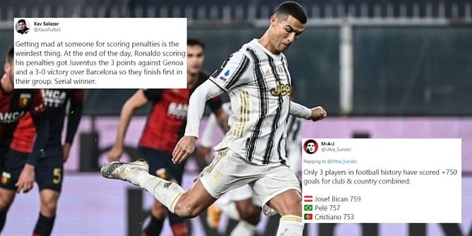 Twitter reacts as Cristiano Ronaldo double fires Serie A champions Juventus to 3-1 win over Genoa