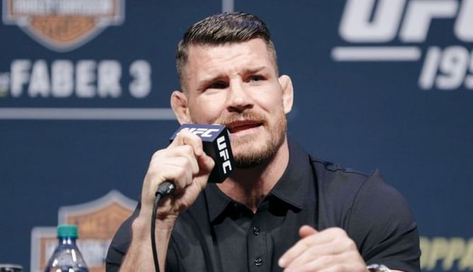 Michael Bisping fires back at fan who accused him of throwing shade at Geoff Neal's past opponents at UFC Vegas 17
