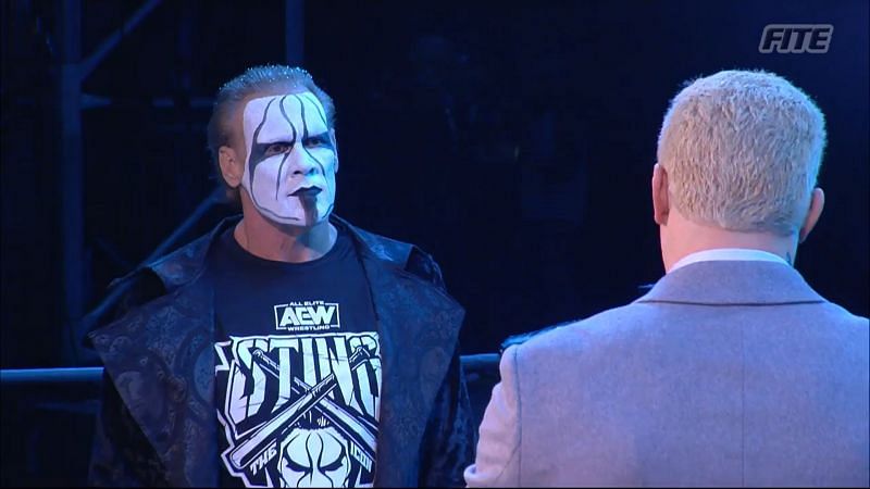 Sting and Cody Rhodes shared an interesting moment on Dynamite