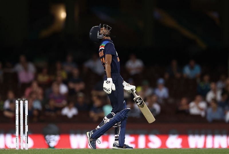 Hardik Pandya after smashing a match-winning 42* off 22 balls in the second T20I