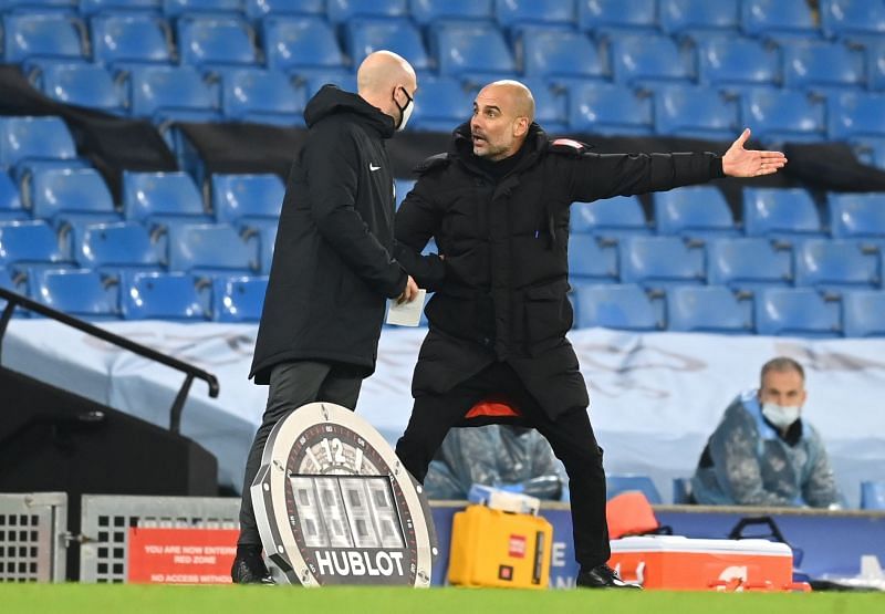 Manchester City manager Pep Guardiola