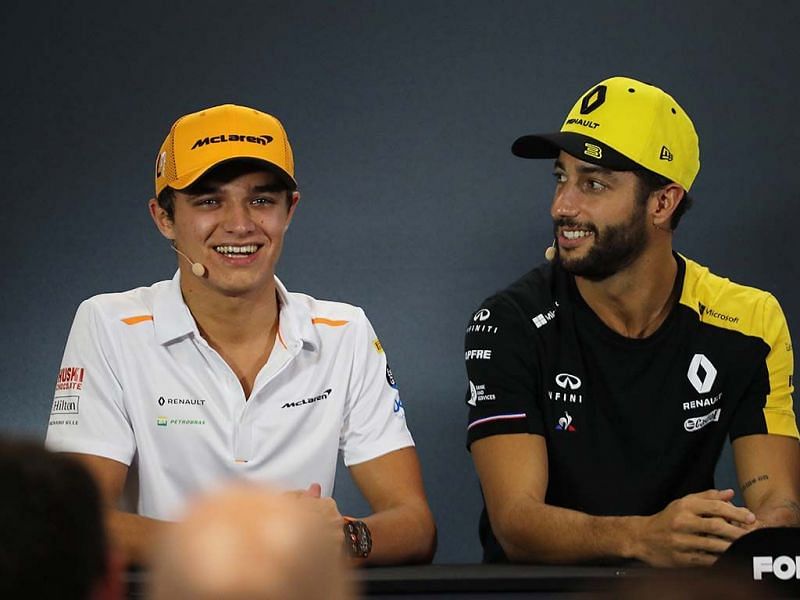 Daniel Ricciardo will team up with Lando Norris at Mclaren for the 2021 Formula 1 season.