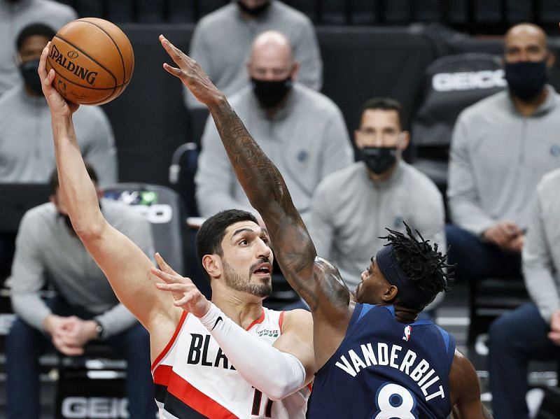 Enes Kanter #11 of the Portland Trail Blazers&nbsp;