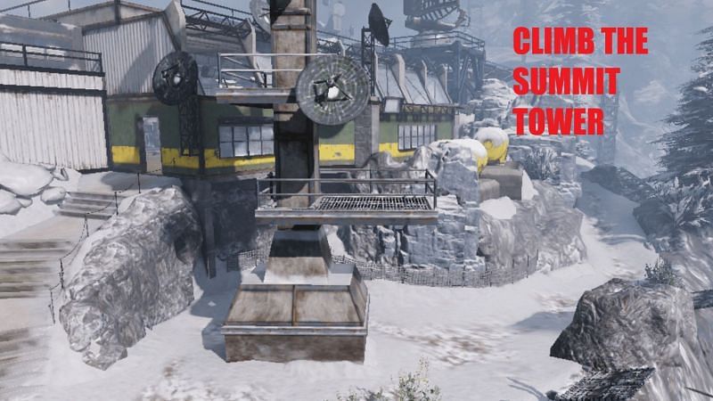 Climbing the Summit Tower in COD Mobile