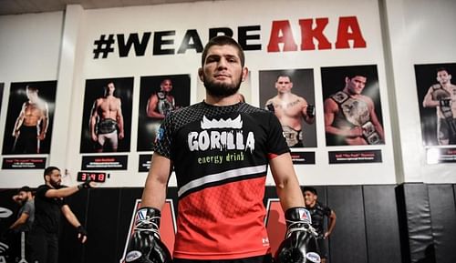 Khabib Nurmagomedov at AKA