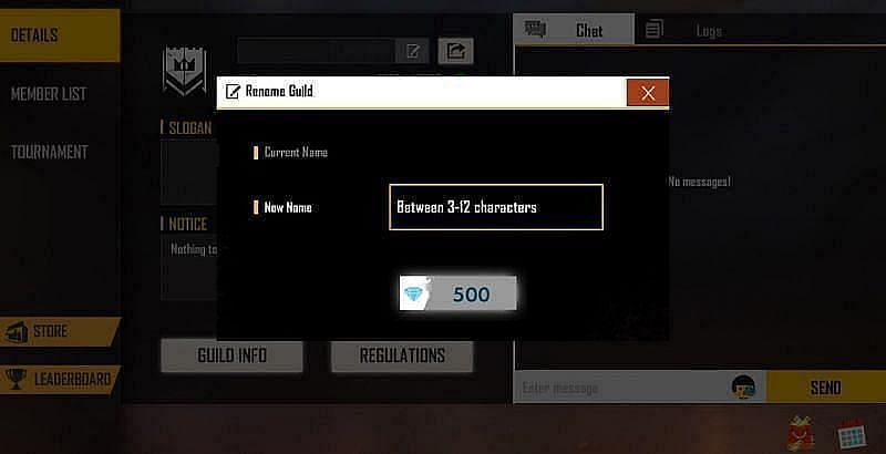 Free Fire में गिल्ड का नाम कैसे बदलें?
