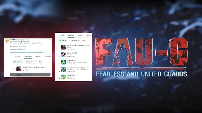 FAU-G Becomes Top Free Game on Google Play Store With Over 5 Million  Downloads