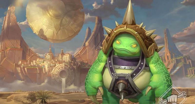 Rammus in Wild Rift (Screengrab via Wild Rift Trailer)