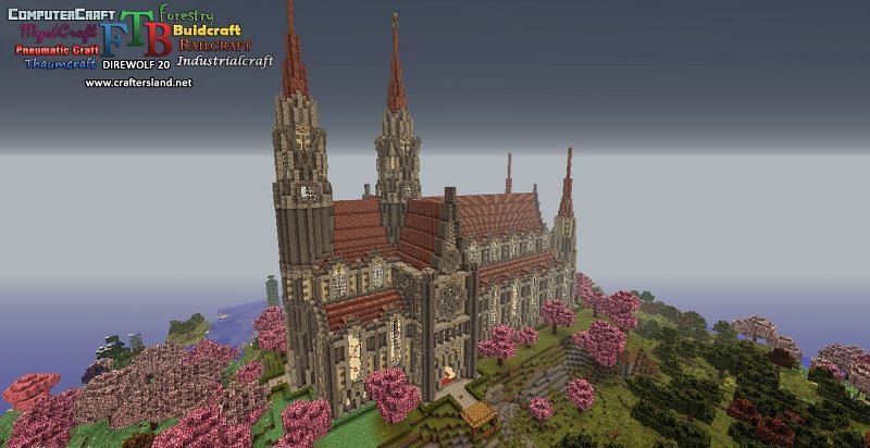 Crafters Land is a modded Minecraft server hub that offers a huge variety of modded game modes