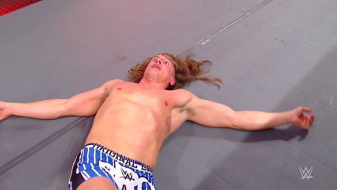 Matt Riddle was victorious on RAW