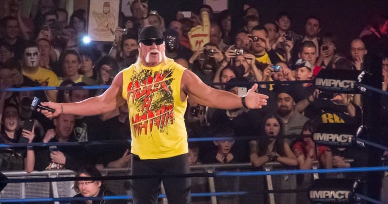 Hulk Hogan competed in five matches in IMPACT Wrestling