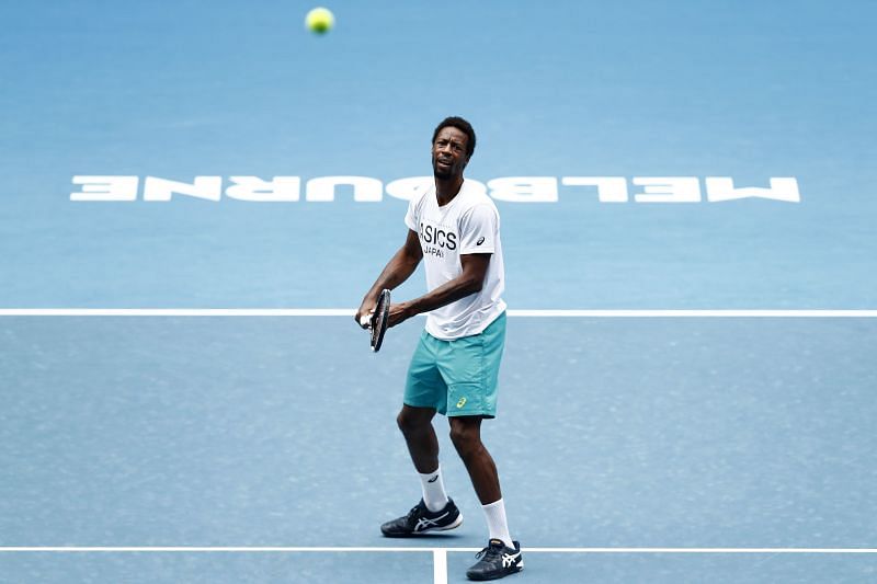 Gael Monfils will take on Matteo Berrettini on Day 2