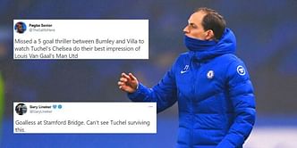 Twitter reacts as Chelsea draw 0-0 in Thomas Tuchel's first game as manager