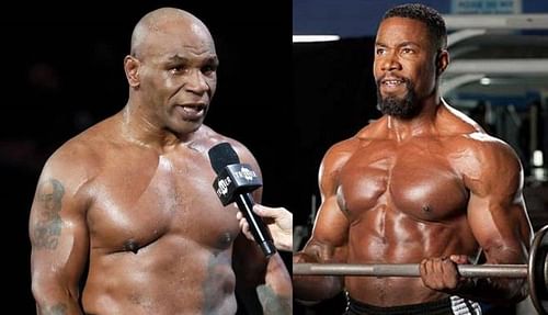 Mike Tyson (left); Michael Jai White (right)