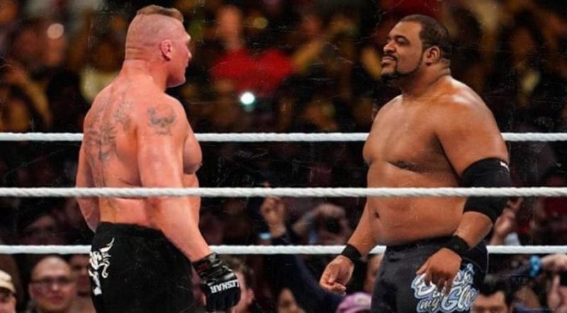 Brock Lesnar and Keith Lee