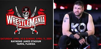 Kevin Owens shares interesting photo after WrestleMania 37 moves to Raymond James Stadium