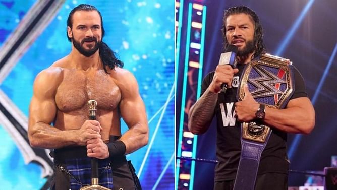 Report: Update on WrestleMania 37 opponents for Drew McIntyre and Roman Reigns