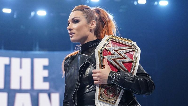 Becky Lynch welcomed her first child with Seth Rollins last year