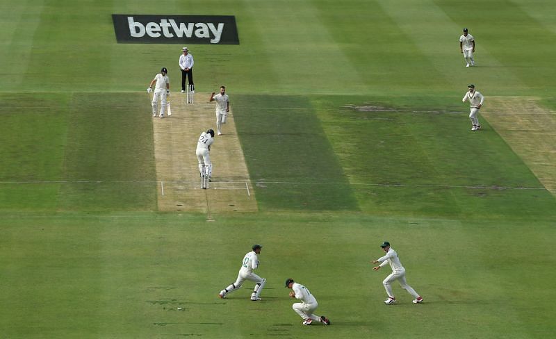South Africa won the first Test by an innings and 45 runs