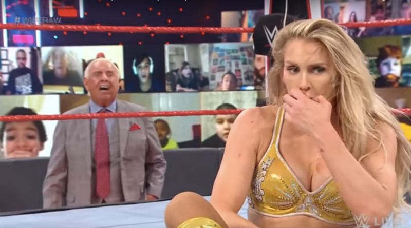 Charlotte Flair cannot believe what happened to her on WWE RAW
