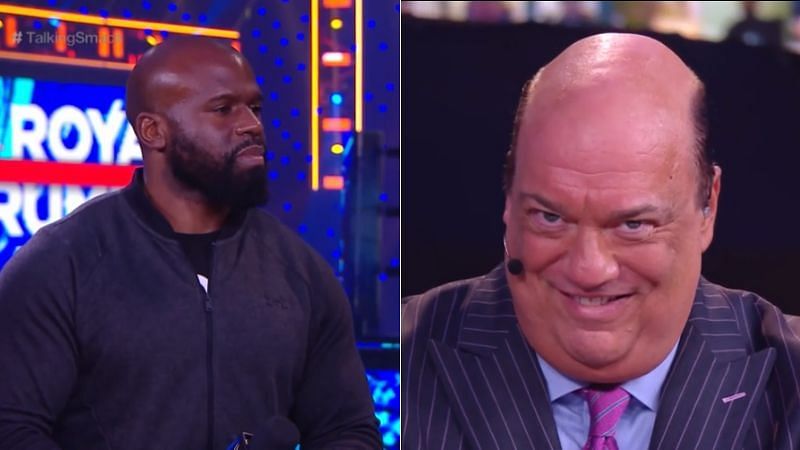 Apollo Crews and Paul Heyman