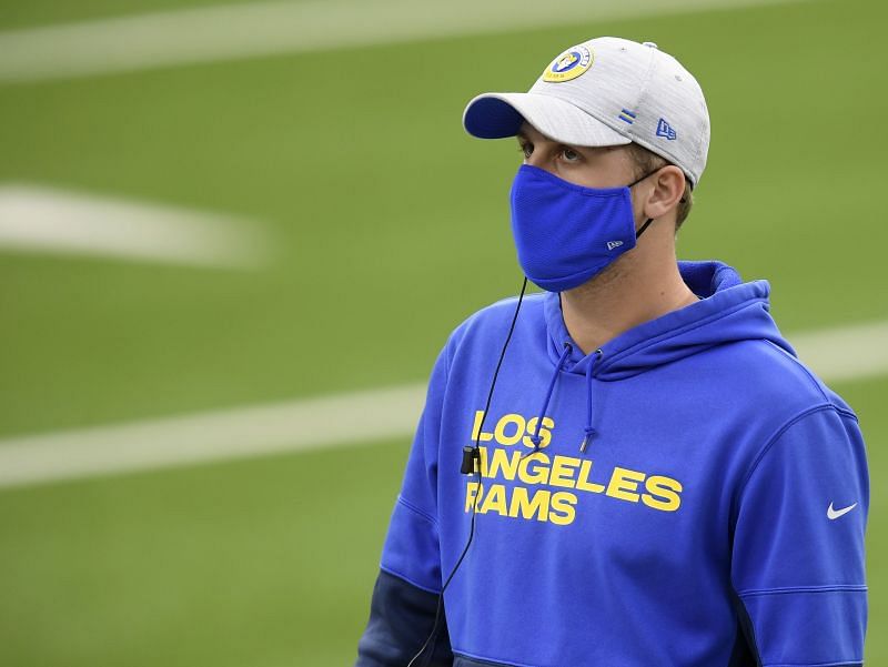 Los Angeles Rams QB Jared Goff May Suit Up Against The Seattle Seahawks At Less Than 100%.