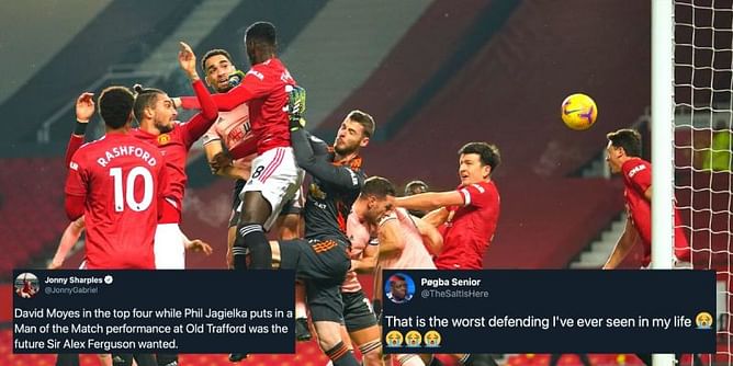 Twitter explodes as Manchester United fall to shocking 2-1 defeat against Sheffield United at Old Trafford