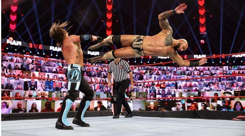 AJ Styles and Ricochet tore it up on WWE RAW