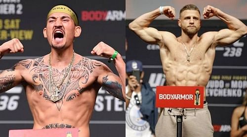 Max Holloway (left); Calvin Kattar (right)