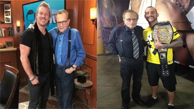 The wrestling world remembers Larry King