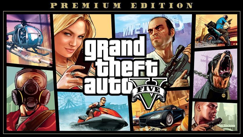 GTA 5 Cover Art (Image Via Rockstar Games)