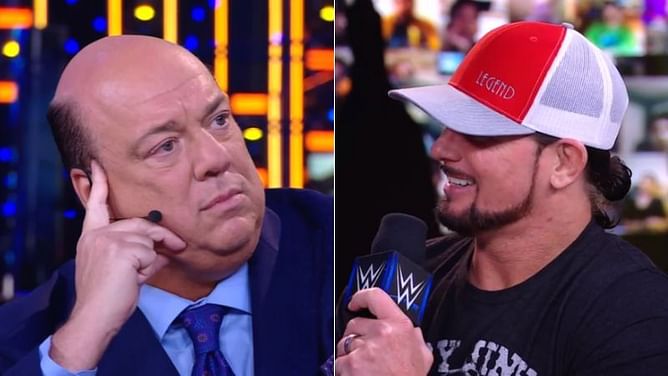 AJ Styles takes shot at Paul Heyman on WWE Talking Smack