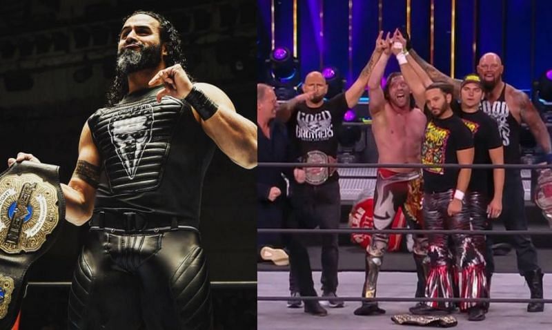 Tama Tonga has a message for the Bullet Club reunion