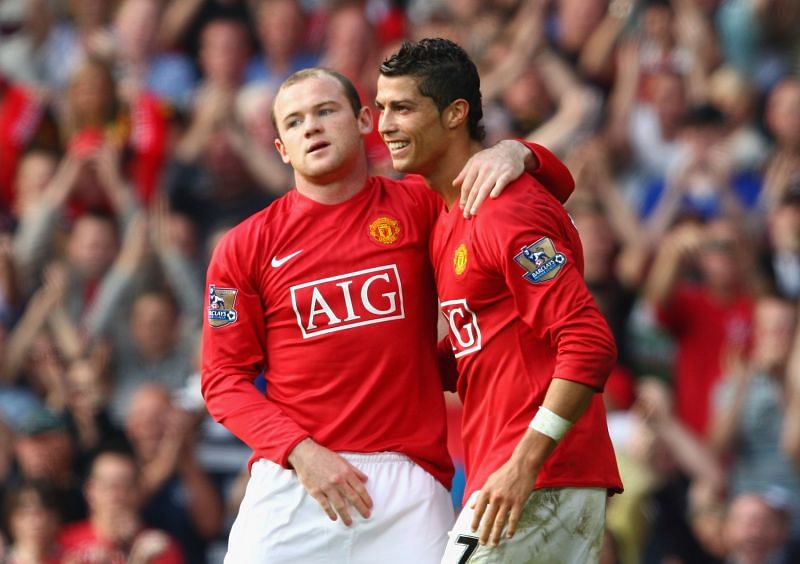Cristiano Ronaldo and Wayne Rooney spent 5 seasons together at Manchester United.