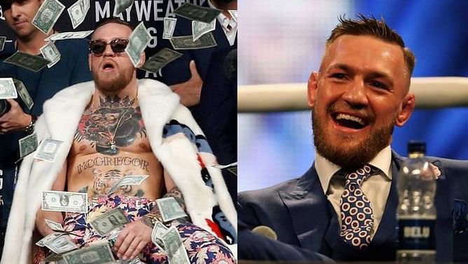 How much did the Abu Dhabi government pay the UFC to book Conor McGregor?