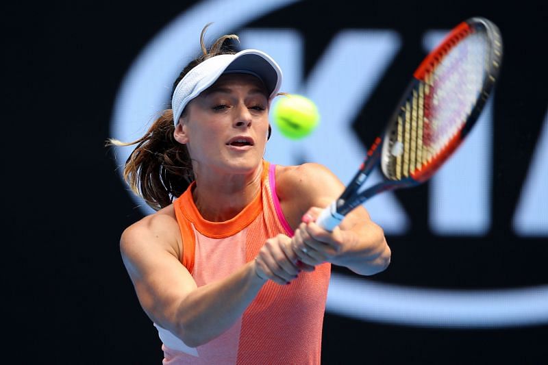 Ana Bogdan made her first major breakthrough at Melbourne Park