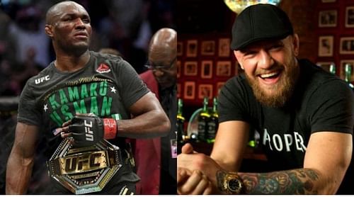 Kamaru Usman and Conor McGregor