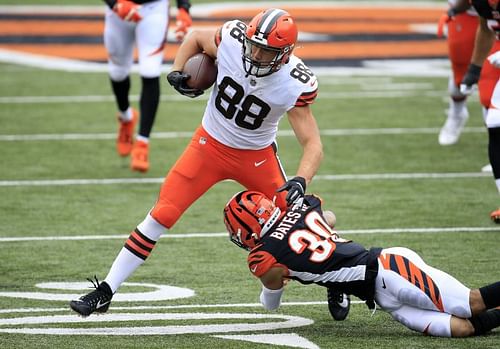 Cleveland Browns TE Harrison Bryant