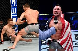 Impressed Jon Jones reacts to Michael Chandler's explosive UFC debut
