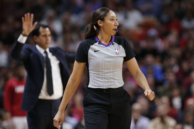 How many female NBA referees are there?