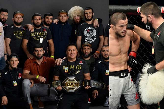 Does Khabib Nurmagomedov have a brother and is he also in the UFC?