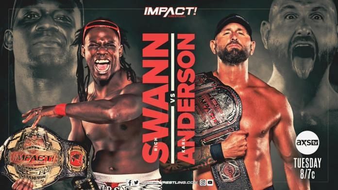 Rich Swann took on Karl Anderson in today&#039;s episode of IMPACT Wrestling.