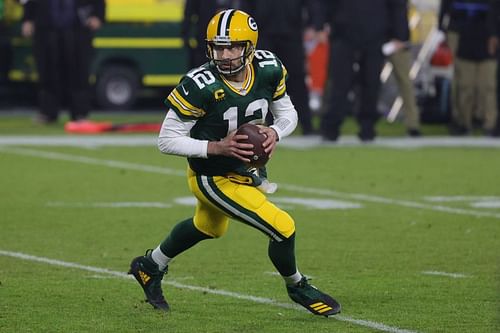 Aaron Rodgers of the Green Bay Packers