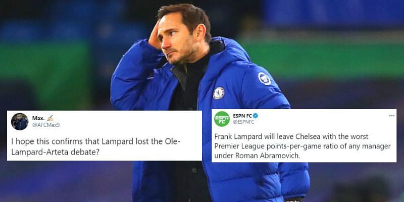 Chelsea sacked Frank Lampard earlier today