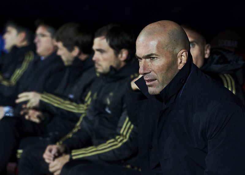 Troubling times for Real Madrid and their manager Zinedine Zidane
